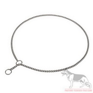 Collare a catena da esposizione, 1 mm, per cane Collare a catena da esposizione, 1 mm, per cane