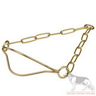 Collare in ottone da esposizione, 3 mm per cane