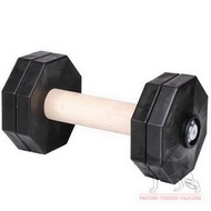 Manubrio con doppi dischi neri, 1 kg, per le gare di IGP Manubrio con doppi dischi neri, 1 kg, per le gare di IGP