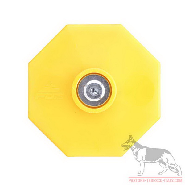 Manubrio con laterale giallo da addestramento del cane