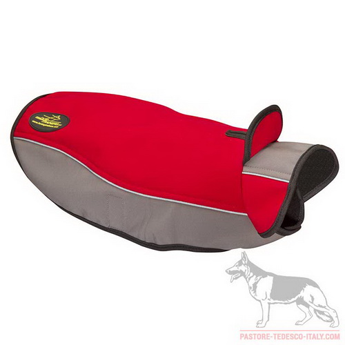 Cappottino foderato in nylon per cane