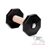 Manubrio con dischi neri, 650 g, per le gare di IGP Manubrio con dischi neri, 650 g, per le gare di IGP