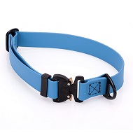 Collare in biothane 2,5 cm fibbia in acciaio per cane pastore Collare in biothane 2,5 cm fibbia in acciaio per cane pastore