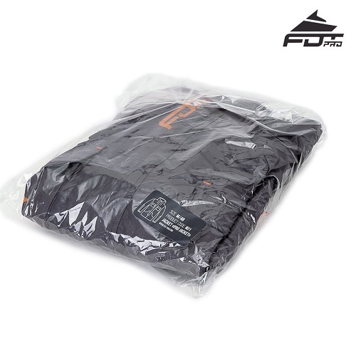 Confezione della giacca in nylon da addestratore FDT Pro