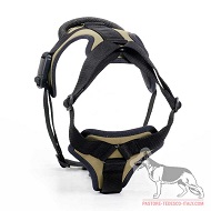 Pettorina in nylon colore cachi "Walking day" Pettorina in nylon colore cachi "Walking day"