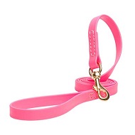 Guinzaglio in biothane con maniglia colore rosa, 2 cm Guinzaglio in biothane con maniglia colore rosa, 2 cm